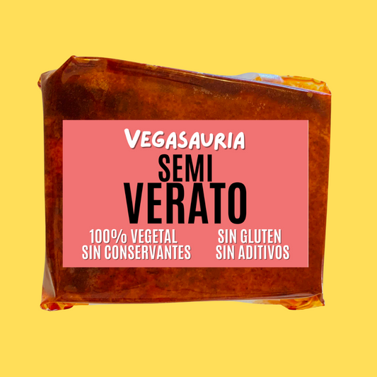 Semi Verato, queso vegano con Pimentón de la Vera